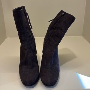 Calvin Klein mid-calf suede boot